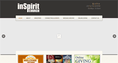 Desktop Screenshot of inspiritchurch.org